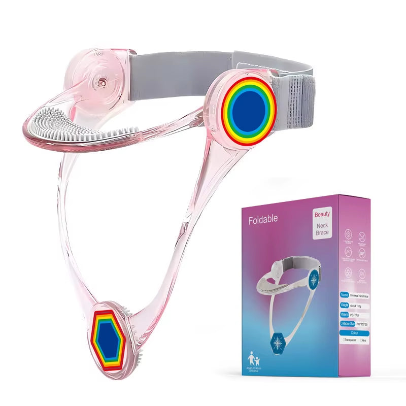 Cervical Traction Device Adjustable Neck Support Braces Decompressed Spine Posture Correction Pain Prevent Head Low Double Chin